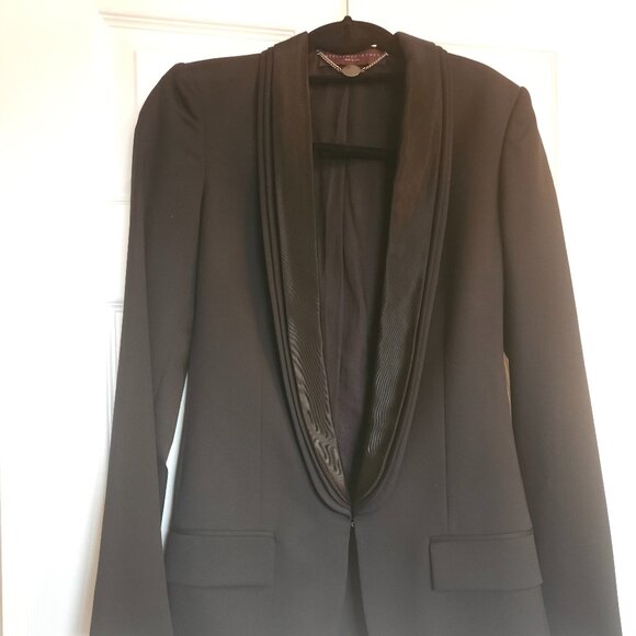 Stella McCartney black tuxedo blazer - Picture 1 of 5